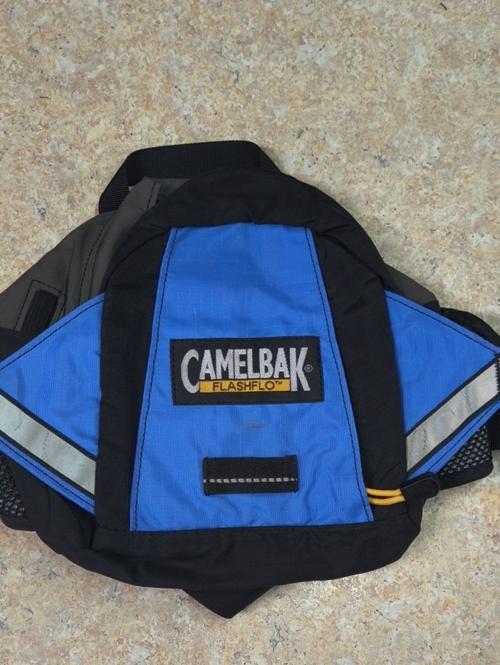 CamelBak FlashFlo Hydration Pack - Bright Blue & Black with Yellow Accent